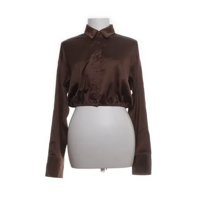 Shirt (Brown) from Bianca x Nelly Elastane, Polyester