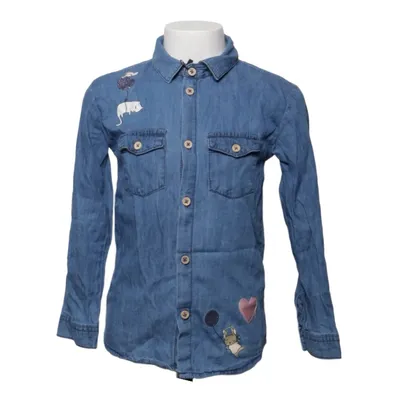 Denim blouse (Blauw) van Kiki & Koko Katoen