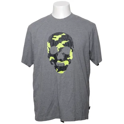T-shirt (Grå, Flerfarvet) fra The Kooples Sport Bomuld, Polyester
