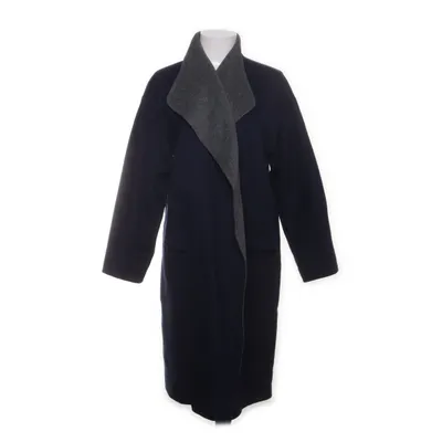 Manteau (Bleu, Gris) de Jigsaw Laine