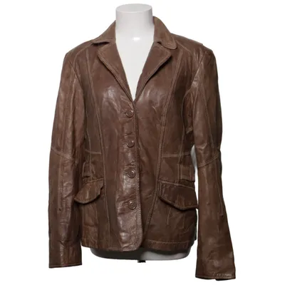 Leren blazer (Rodmilda) van Milestone Leer, Polyester