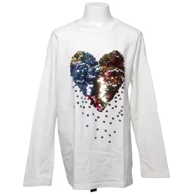 T-shirt à manches longues (Blanc, Multicolore) de Next Coton