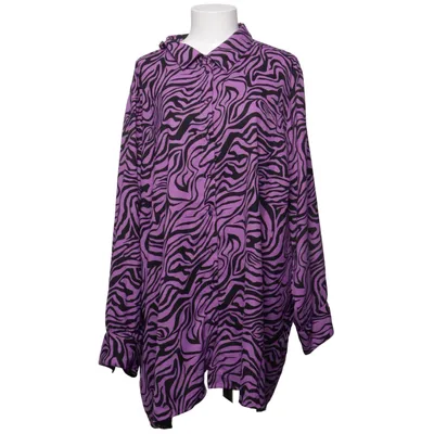 Shirt dress (Purple, Black) from ONLY Polyester