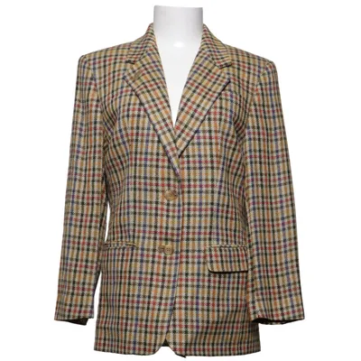 Blazer (Beige, Meerkleurig) van DAKS Signature Zijde