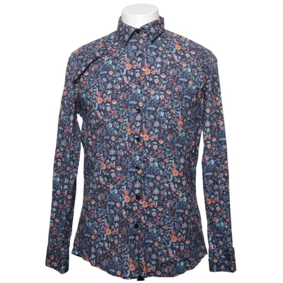 Shirt (Blauw, Meerkleurig) van Jacks Katoen, Elastaan