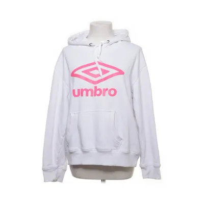 Hættetrøje (Hvid) fra Umbro Bomuld, Polyester