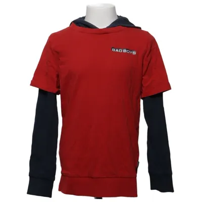 Capuchon sweater (Rood, Blauw) van Bad boys Katoen