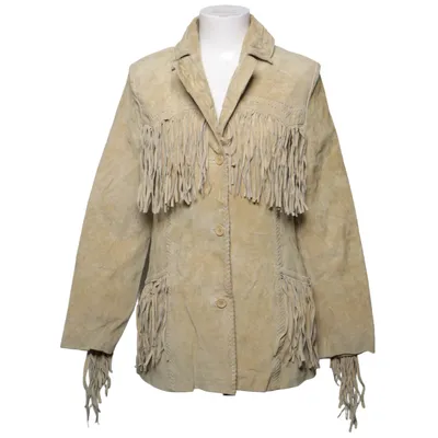 Veste en cuir (Beige) de Blucid Polyester