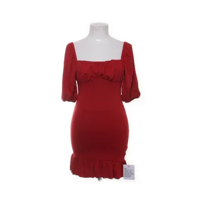 Kjole (Rød) fra ASOS Design Elastan, Viscose