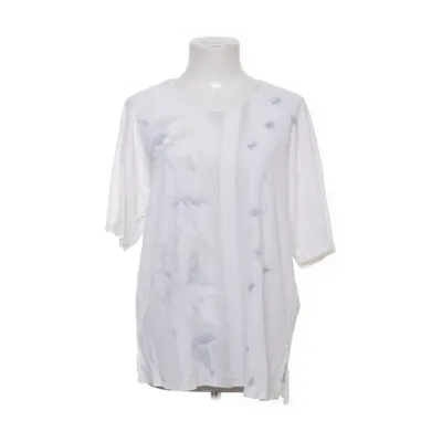 T-shirt (Wit, Blauw) van Lisa Tossa Katoen, Linnen, Modal, Viscose