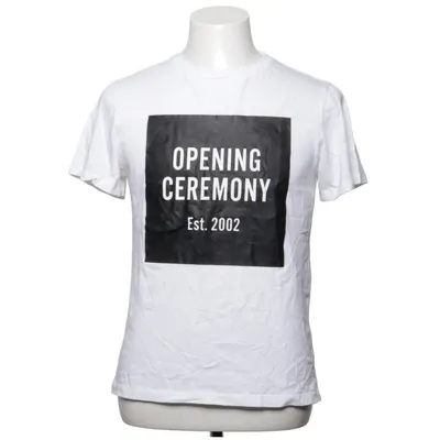T-shirt (Blanc, Noir) de Opening Ceremony Coton
