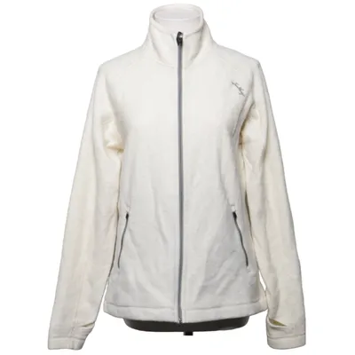 Fleece jacket (White) from Lundhags Acrylic, Polyester, Wool