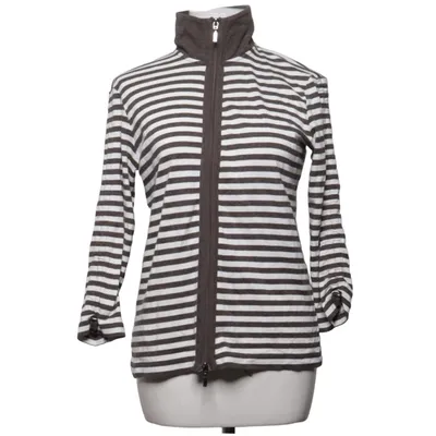Strickjacke (Braun, Weiß) von Gerry Weber Edition Baumwolle