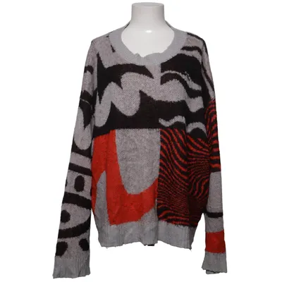 Strickpullover (Rot, Grau, Schwarz) von Collusion Acryl