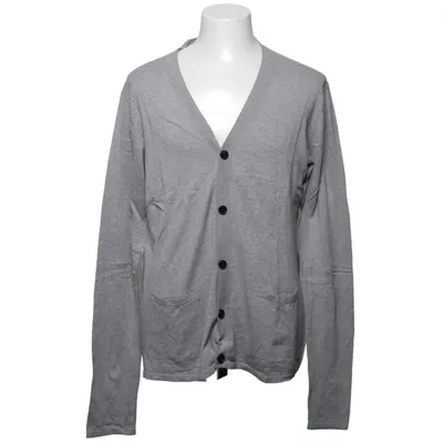 Strickjacke (Grau) von Bläck Baumwolle, Seide