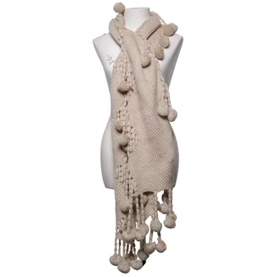 Scarf (Beige) from Ilse Jacobsen Hornbæk Acrylic, Wool