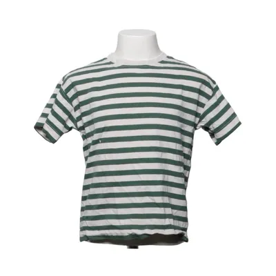T-shirt (Green, Beige) from Zara Cotton