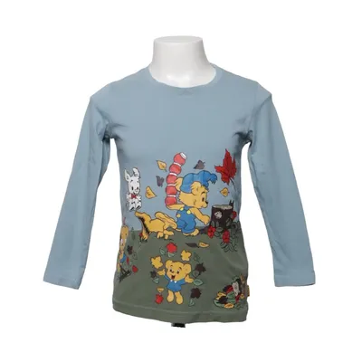 Långärmad t-shirt (Blå, Grön, Flerfärgad) från Bamse by Lindex Bomull