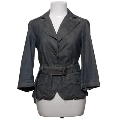 Denimjakke (Blå) fra Massimo Dutti Woman Bomuld, Elastan