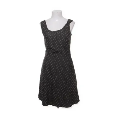 Jurk (Zwart, Beige) van Hirsch Polyester, Viscose