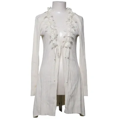 Cardigan (White) from Carla F Polyamide, Viscose