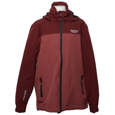 Outdoor jas (Rood) van Weather Report Elastaan, Polyester