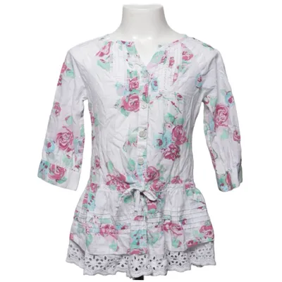 Blouse (White, Pink, Green) from Kids by Lindex Cotton
