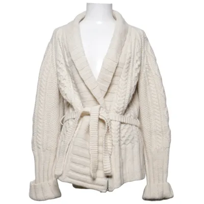 Cardigan (Beige) fra WHYRED Uld