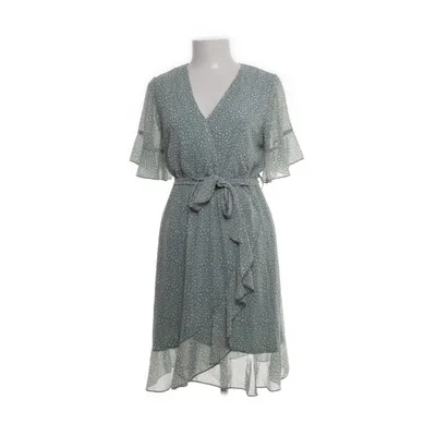 Slå-om-kjole (Grøn, Hvid) fra Sisters Point Polyester