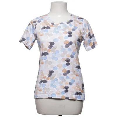 T-shirt (White, Multicolored) from MXO Cotton