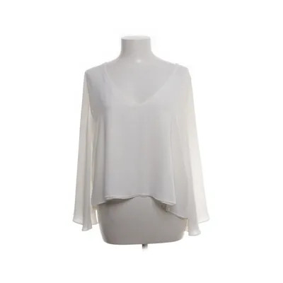 Blouse (White) from Zara Trafaluc Collection Polyester
