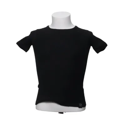 T-shirt (Zwart) van Dilling Merinowol