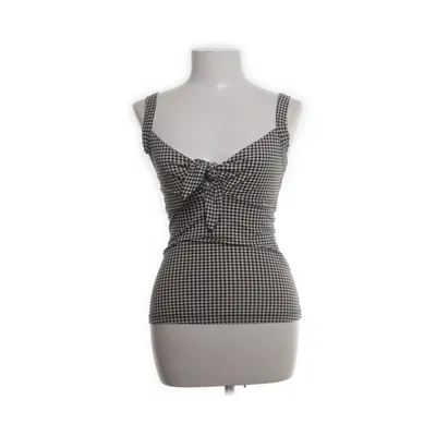 Tanktop (Wit, Zwart) van King Louie Elastaan, Viscose