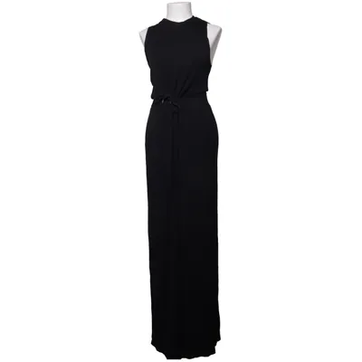 Maxi jurk (Zwart) van Marwin Sports Elastaan, Viscose