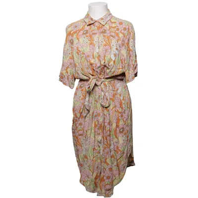 Skjortekjole (Orange, Flerfarvet) fra Monki Viscose