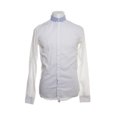 Skjorta (Vit, Blå) från Armani Jeans Bomull, Elastan