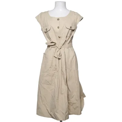 Shirt dress (Beige) from Andiata Cotton, Elastane