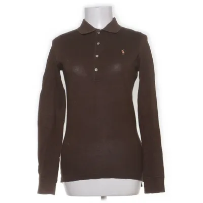 Rugbytröja (Brun) från Ralph Lauren Bomull, Elastan