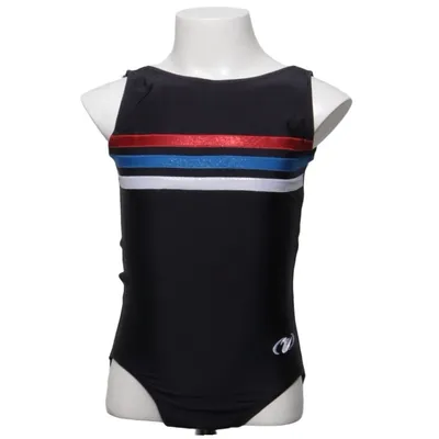 Gymnastikanzug (Schwarz, Blau, Rot, Weiß) von Danskin