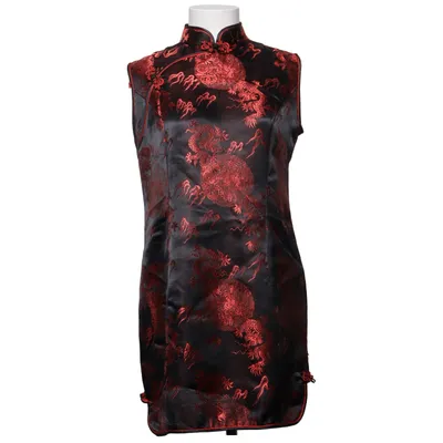Cheongsam (Black, Red)