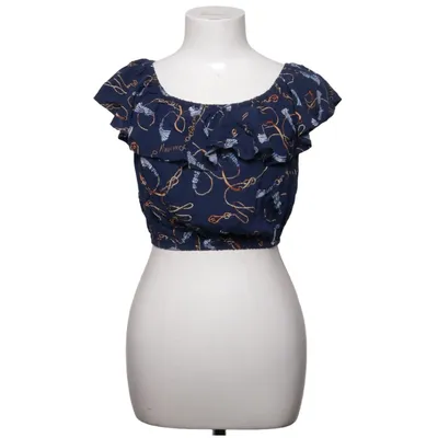 Crop top (Bleu, Multicolore) de Misu Viscose