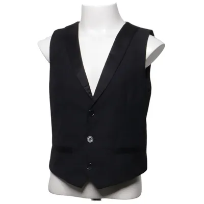 Kostuumgilet (Zwart) van Kids by Lindex Polyester, Viscose