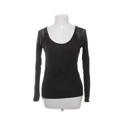 Langærmet t-shirt (YENT72) fra Naf Naf Elastan, Polyester, Viscose, Uld