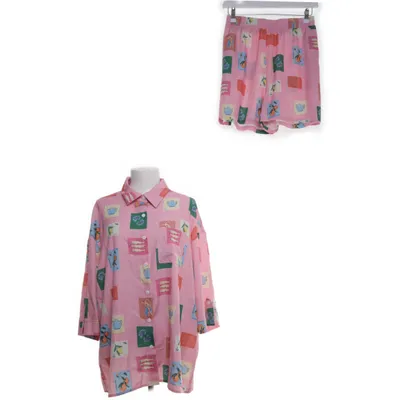 Set (Pink, Multicolored) Polyester