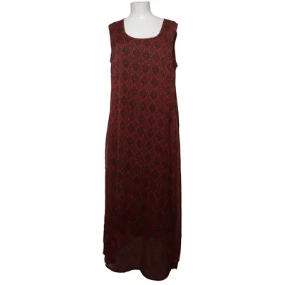 Långklänning (Röd, Svart) från Geena Polyester