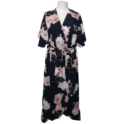 Robe portefeuille (Bleu, Rose) de Mela London Polyester