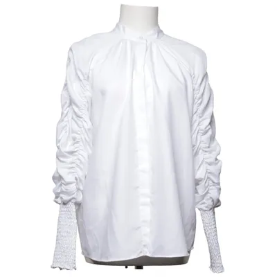 Blouse (Wit) van Karmamia Katoen, Polyester