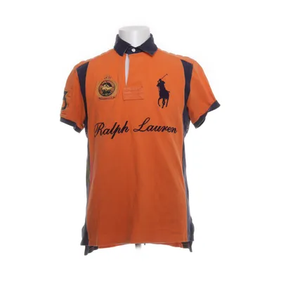 Poloshirt (Blauw, Oranje) van Polo Ralph Lauren Katoen