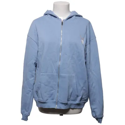 Sweat à capuche (Bleu) de Playboy x Missguided Coton, Polyester