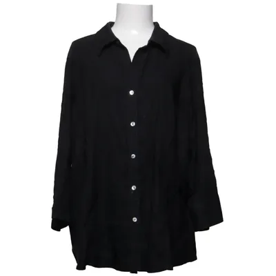 Chemise (Noir) de XLNT Woman Polyester, Viscose